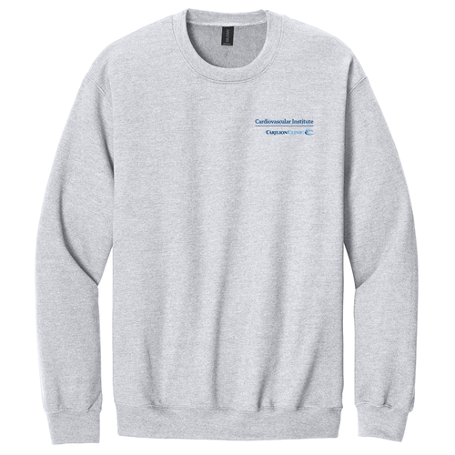 Gildan Adult Softstyle Fleece Crew Sweatshirt -- Ash Grey