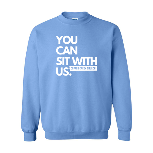 Gildan Heavy Blend Crew Neck Sweatshirt -- Carolina Blue