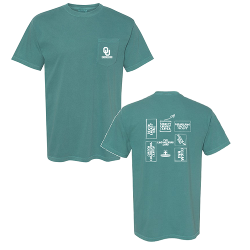 Comfort Colors Short Sleeve Pocket Tee -- Emerald