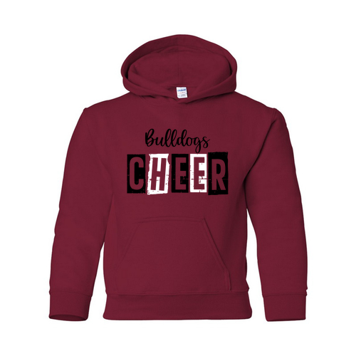 Gildan Heavy Blend Youth Hooded Sweatshirt -- Garnet