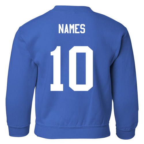 Gildan Heavy Blend Youth Crew Neck Sweatshirt -- Royal