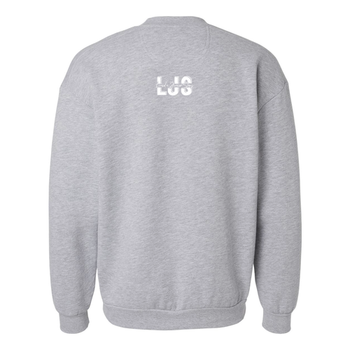 Unisex LJS Crewneck Sweatshirt -- Heather Grey