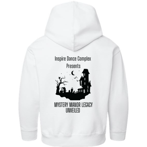 Mystery Manor Youth Hoodie -- White