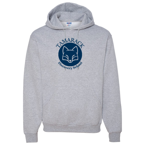 Jerzees 8 oz 50/50 Nublend Adult Hooded Sweatshirt -- Athletic Heather