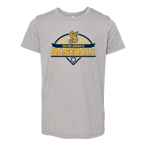 Bella Canvas Youth Triblend Jersey Short Sleeve Tee -- Athletic Grey Triblend