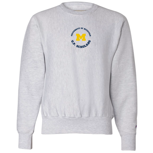 Champion Reverse Weave Crewneck Sweatshirt -- Silver Grey