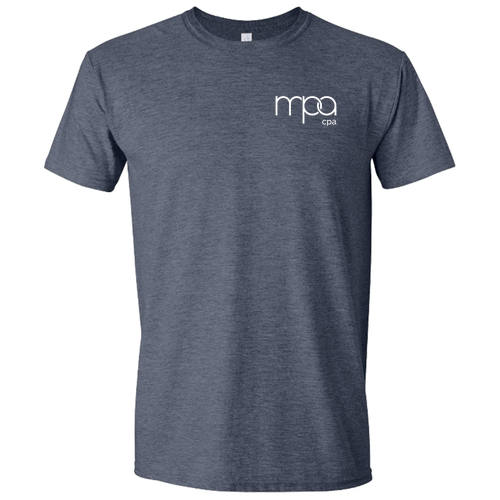 Gildan SoftStyle T-Shirt -- Heather Navy