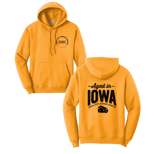Port and Company Core Fleece Pullover Hooded Sweatshirt -- Gold