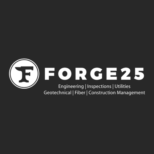 Forge25 Unisex Jersey T-Shirt -- Black