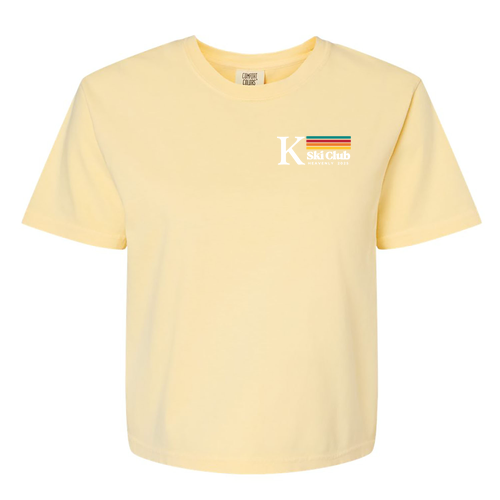 Comfort Color Lady's Heavyweight Boxy Tee -- Butter