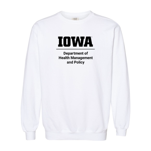 Comfort Colors Crewneck Sweatshirt -- White