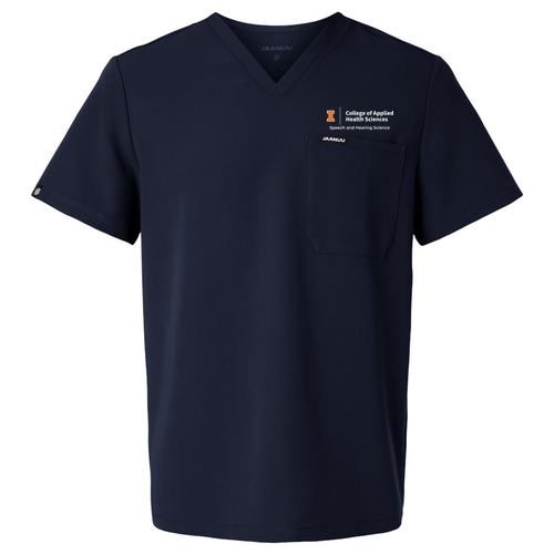 Jaanuu Holmes Everyday 1-Pocket Scrub Unisex V-Neck Top