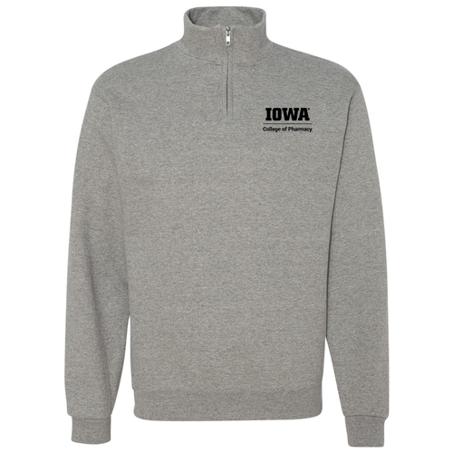 Jerzees 9.3 Oz 50/50 Nublend Quarter Zip Sweatshirt Adult -- Oxford