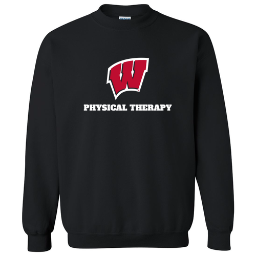 Gildan Heavy Blend Crew Neck Sweatshirt -- Black