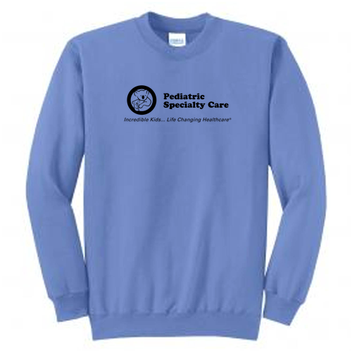 Port and Company Classic Crewneck Sweatshirt -- Carolina Blue