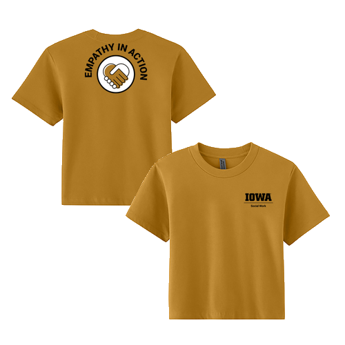 Next Level Apparel Women’s Heavyweight Boxy Tee -- Antique Gold