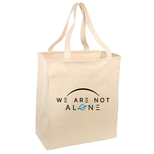 Port and Company Over The Shoulder Grocery Tote -- Natural