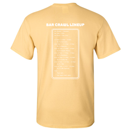 Gildan Heavy Cotton Basic T-Shirt -- Yellow Haze