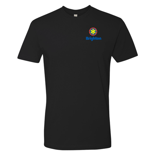 Brighton Logo 2 Full color -- Short Sleeve Tee Black