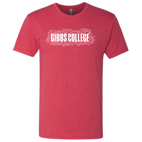 Gibbs College Vintage Red