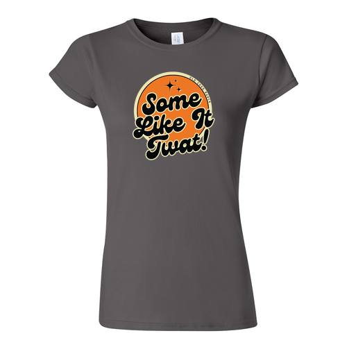 Gildan Ladies Fashion Fit T-Shirt -- Charcoal