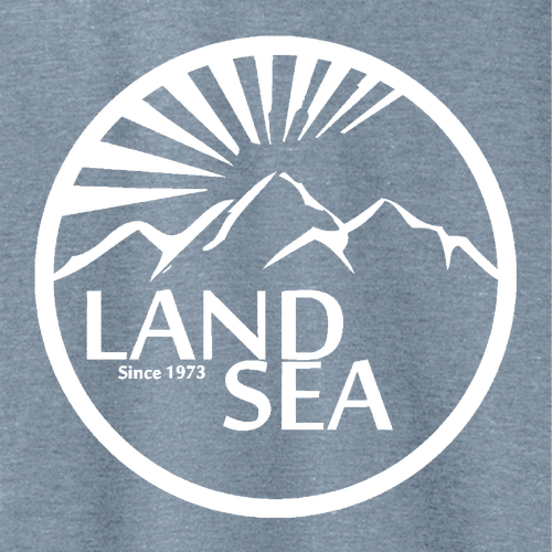 District Womens Perfect Tri Tee -- Flint Blue Heather