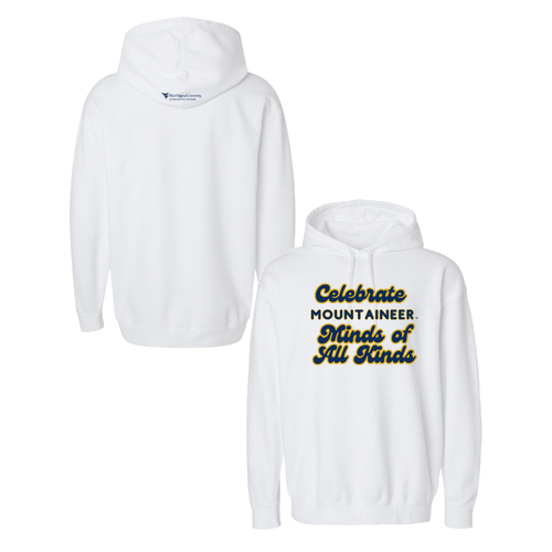 Comfort Colors Unisex Garment-Dyed Lightweight Fleece Hooded Sweatshirt -- White
