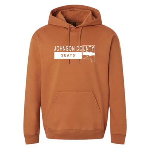Gildan Adult Softstyle Fleece Pullover Hooded Sweatshirt -- Texas Orange