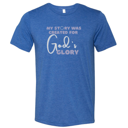 My Story -- true royal triblend t-shirt
