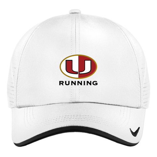 Nike Dri-Fit Perforated Performance Cap -- White / Black