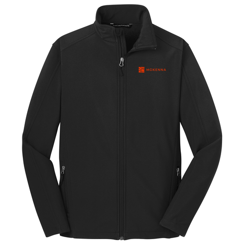 Port Authority Core Soft Shell Jacket -- Black