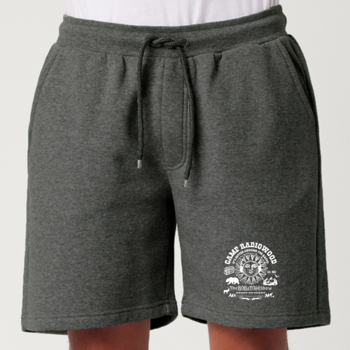 Cotton Heritage Lightweight Fleece Shorts -- Charcoal Heather