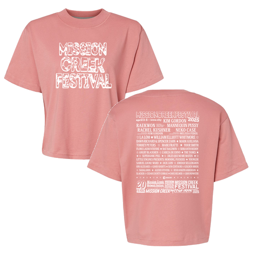LAT Ladies' Boxy Tee -- Mauvelous