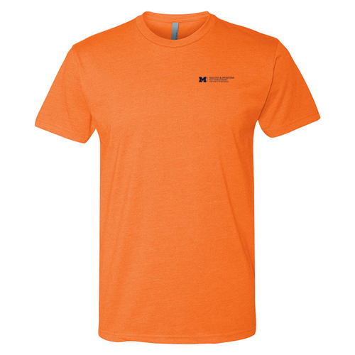 Next Level Soft/Fitted CVC Tee -- Orange, $12