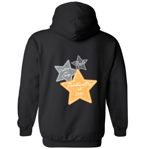 Gildan Black Heavy Blend Hooded Sweatshirt