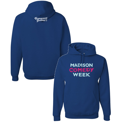 Jerzees 8 oz 50/50 Nublend Adult Hooded Sweatshirt -- Royal