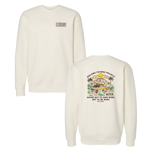 Independent Trading Co. Heavyweight Crewneck Sweatshirt -- Bone