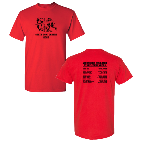 Gildan Heavy Cotton Basic T-Shirt -- Red