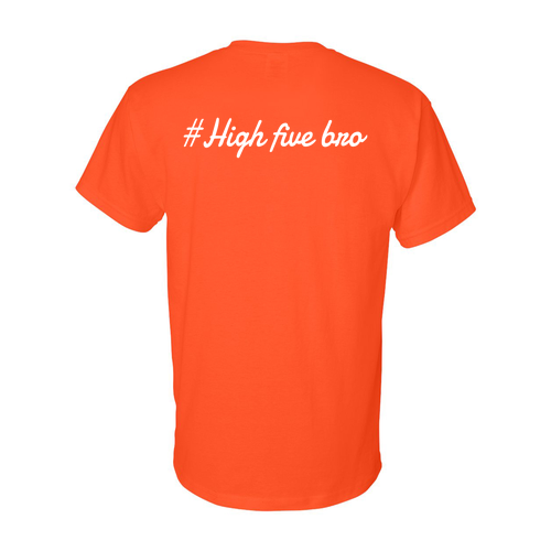 Gildan DryBlend 50/50 T-Shirt -- Safety Orange