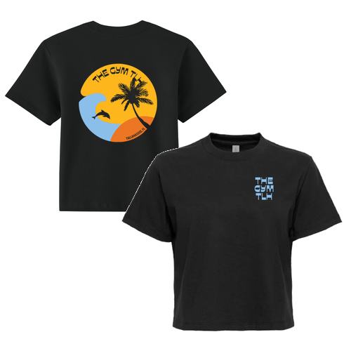 Next Level Apparel Women’s Heavyweight Boxy Tee -- Black -- Sun