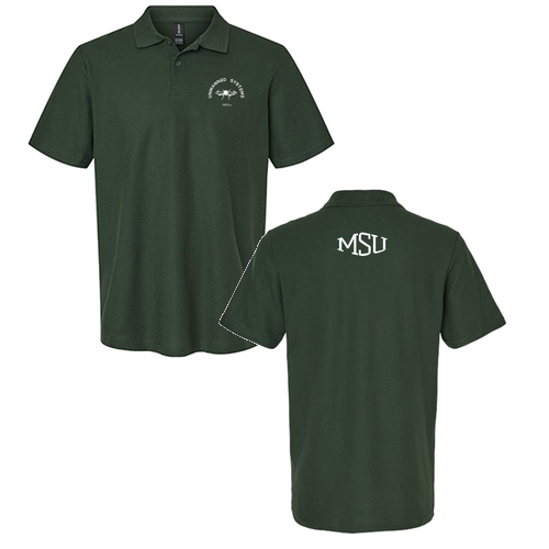Softstyle Pique Polo -- Forest Green
