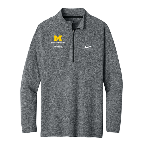 Nike Dri-FIT Stride 1/2-Zip -- Black Heather