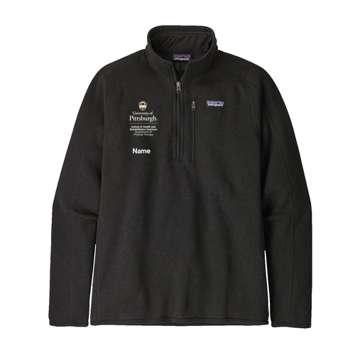 Patagonia Men's Better Sweater 1/4 Zip Fleece -- Black