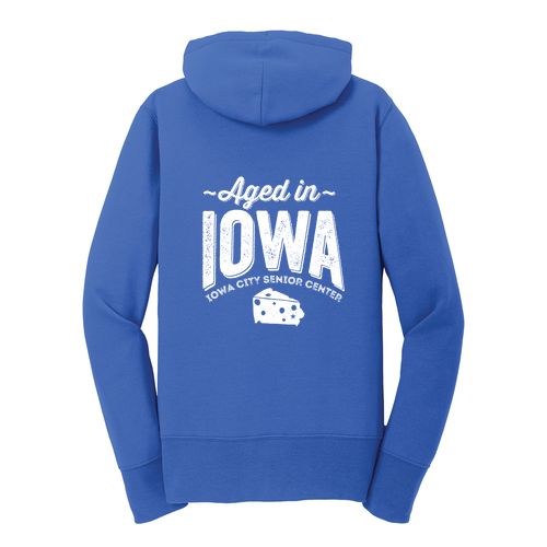 Port and Company Classic Full Zip Hooded Sweatshirt -- Heather Royal