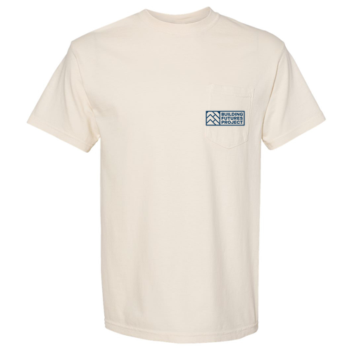 Comfort Colors Unisex Garment-Dyed Heavyweight Pocket T-Shirt -- Ivory