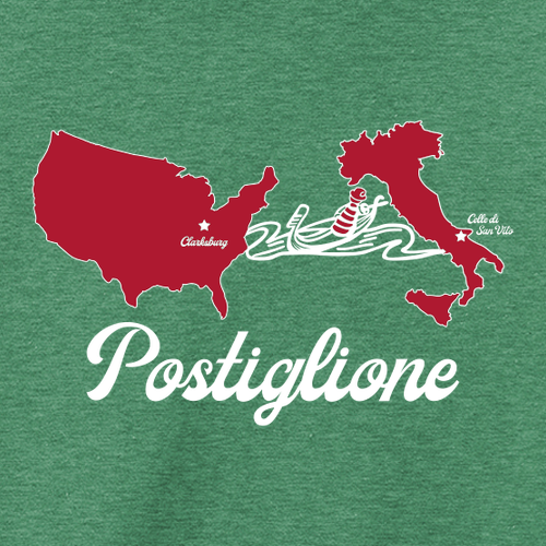 District Made Ladies Perfect Blend V-Neck Tee -- Heathered Kelly Green
