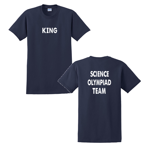 Mens/Unisex Gildan Ultra Cotton Basic T-Shirt -- Navy