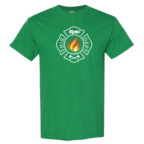 Gildan Heavy Cotton Basic T-Shirt -- Turf Green