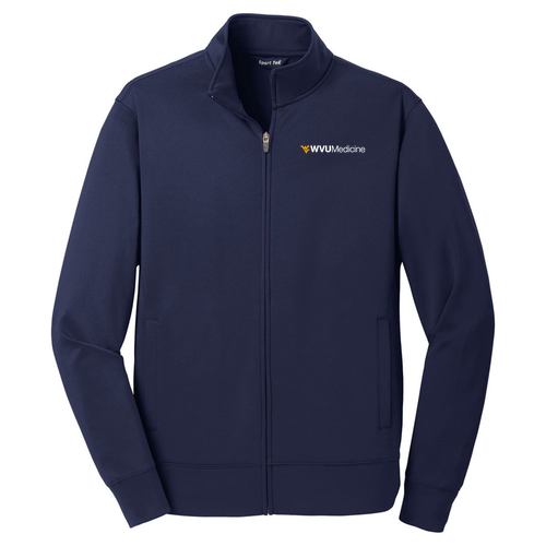 Sport-Tek Sport-Wick Fleece Full-Zip Jacket -- Navy
