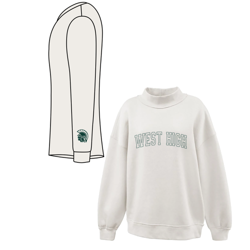 Pennant Juliet Mockneck -- Cream